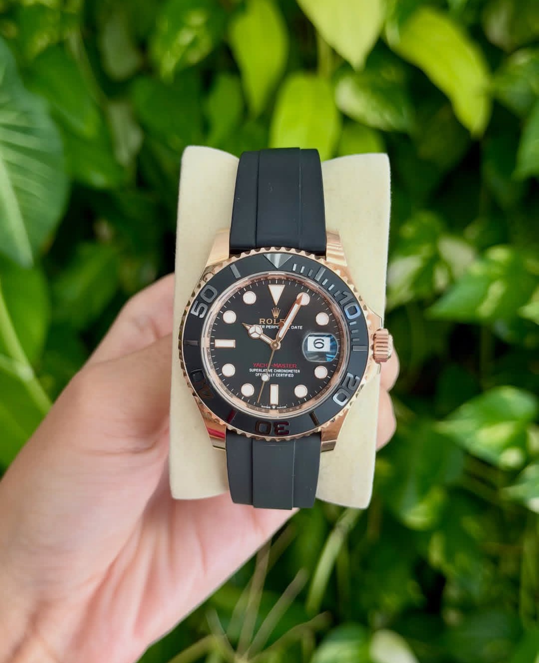 ROLEX YACHT-MASTER OYSTERFLEX ORO ROSA