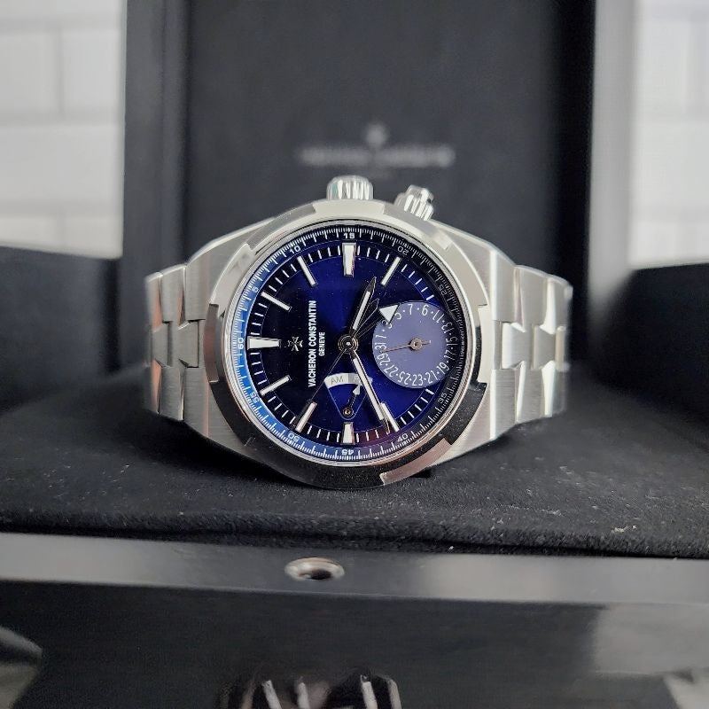 Vacheron Costantin Overseas Dual Time 41mm Blu