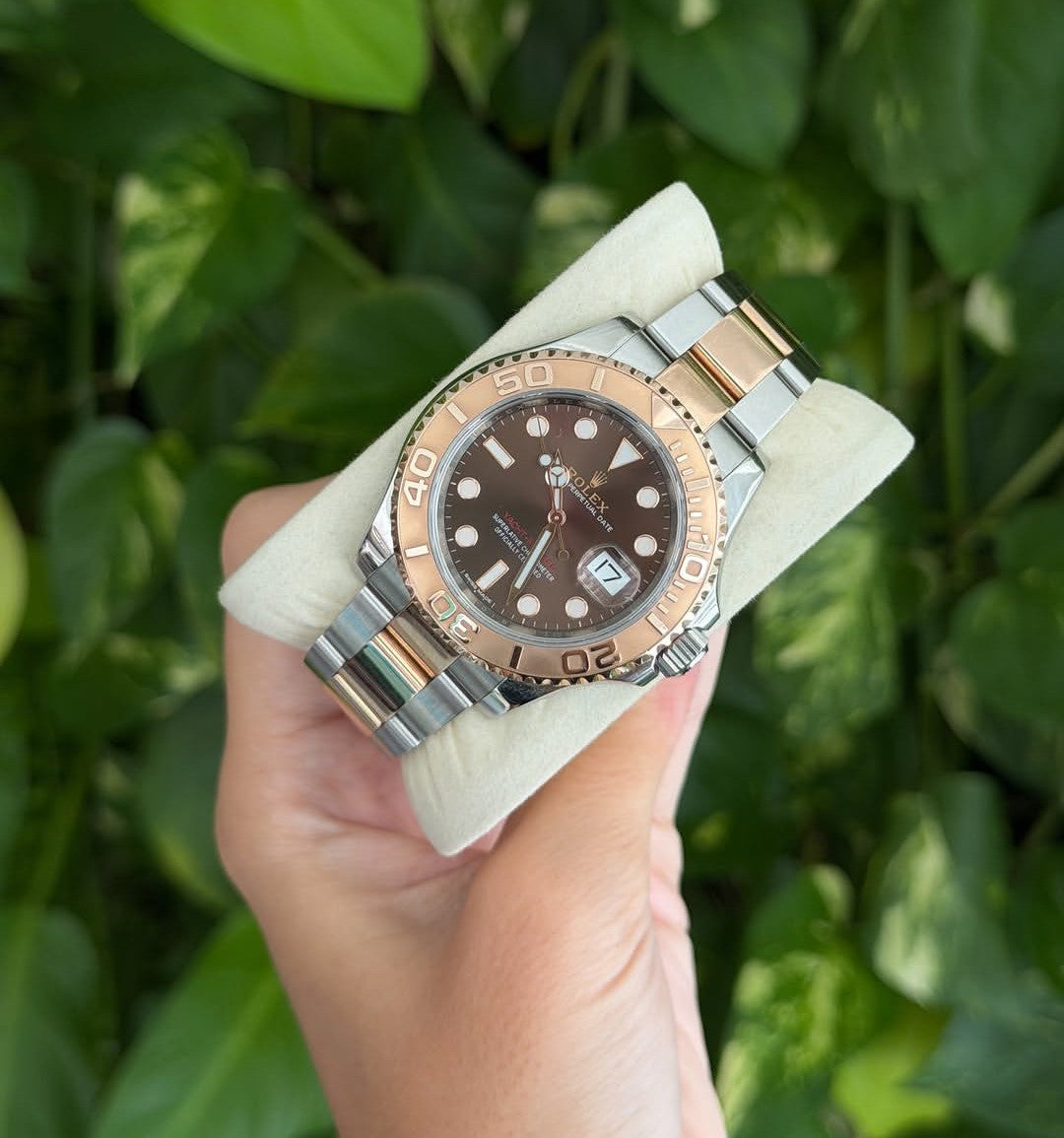 ROLEX YACHT - MASTER ACCIAO & ORO ROSA
