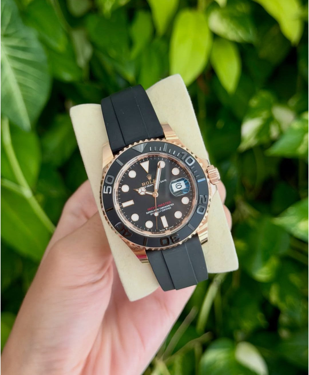 ROLEX YACHT-MASTER OYSTERFLEX ORO ROSA