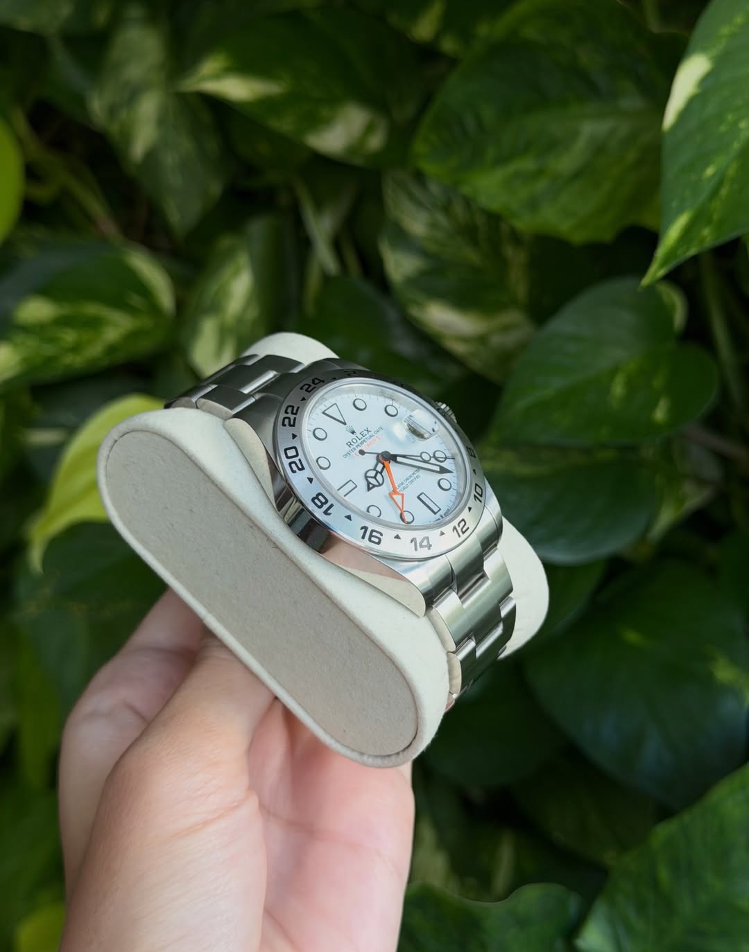 ROLEX EXPLORER II DATE WHITE