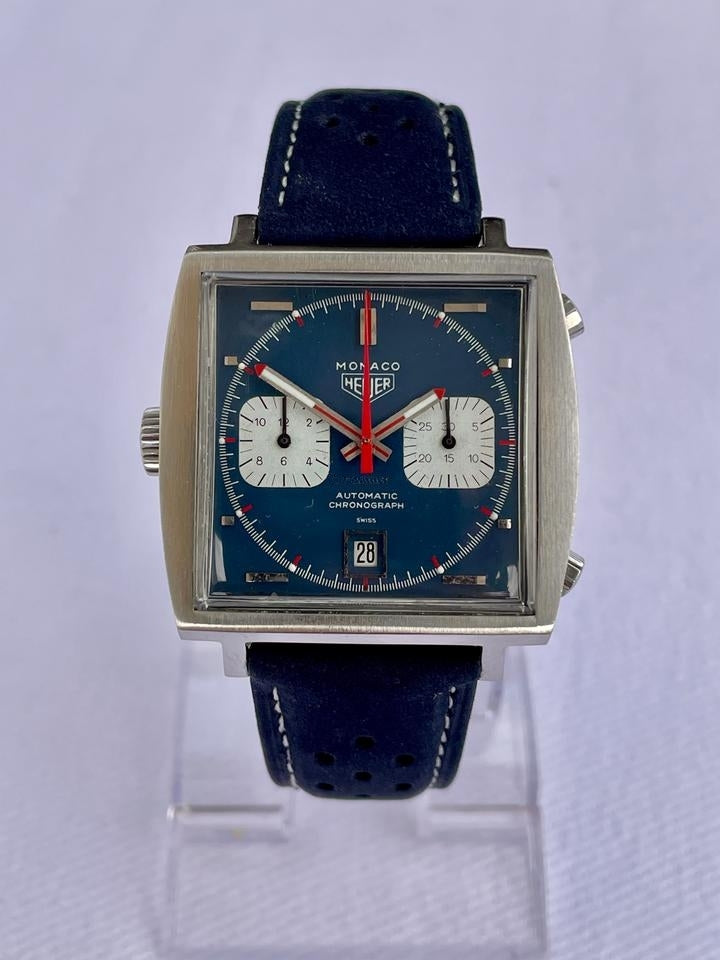 TAG HEUER Monaco 1133B Vintage Steve McQueen
