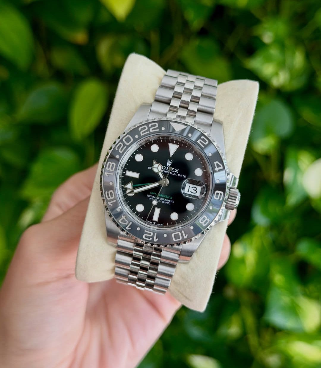 ROLEX GMT-MASTER II JUBILEE BRUCE WAYNE