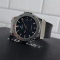Hublot Classic Fusion Titanum on Rubber Black Dial 45mm