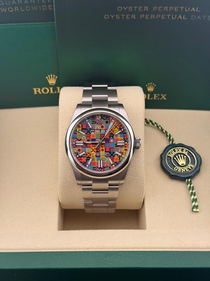 OYSTER PERPETUAL JUBILEE DIAL