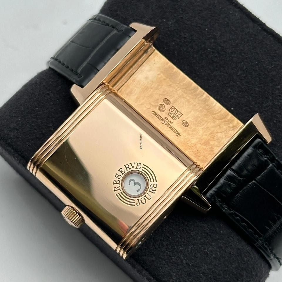 JAEGER-LeCOULTRE REVERSO DAY & NIGHT DUO FACE DUOFACE BLACK FACE GMT