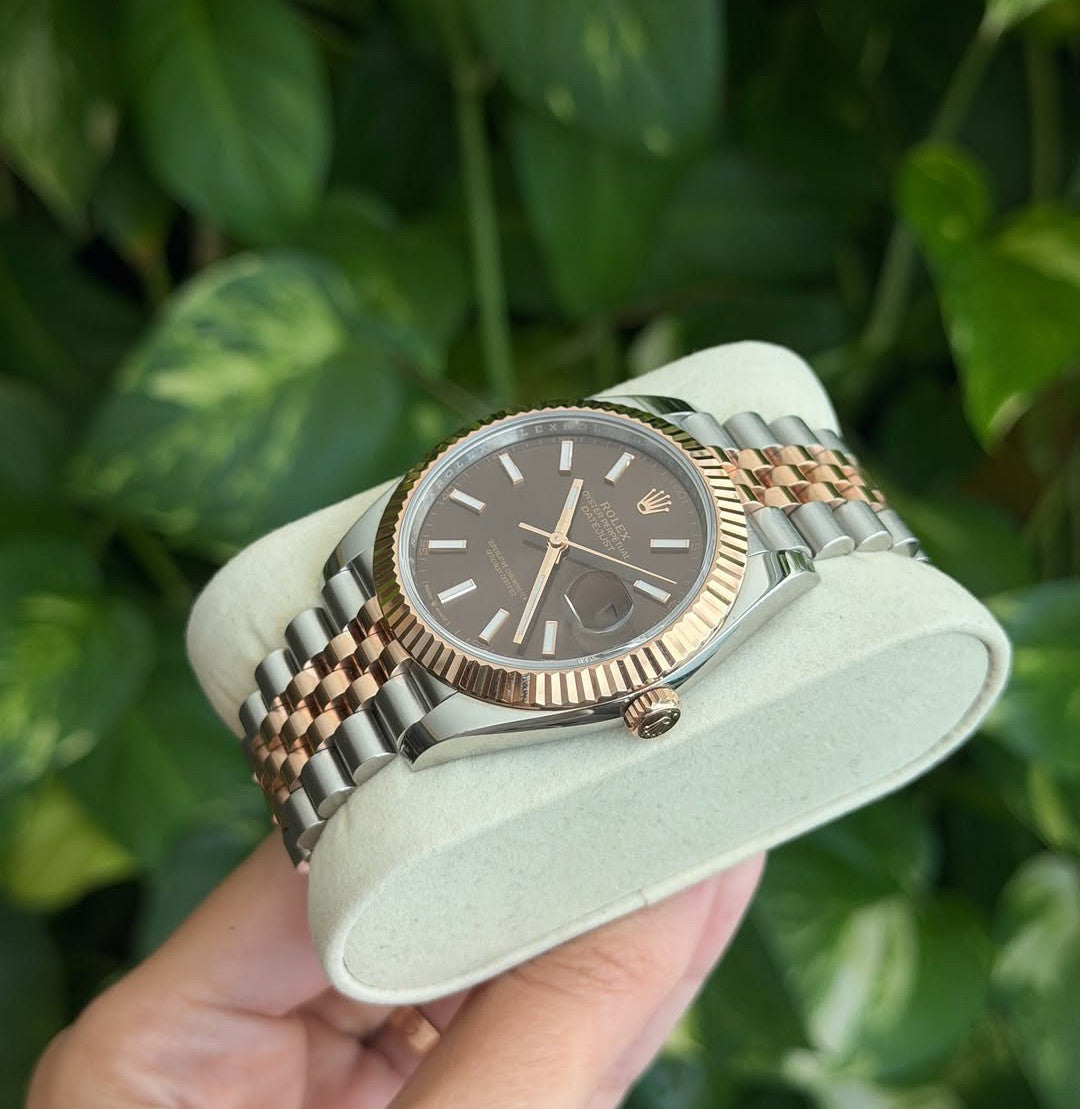 ROLEX DATEJUST JUBILEE CHOCOLATE
