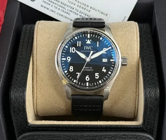 IWC Mark XX IW328201 40mm Black Dial