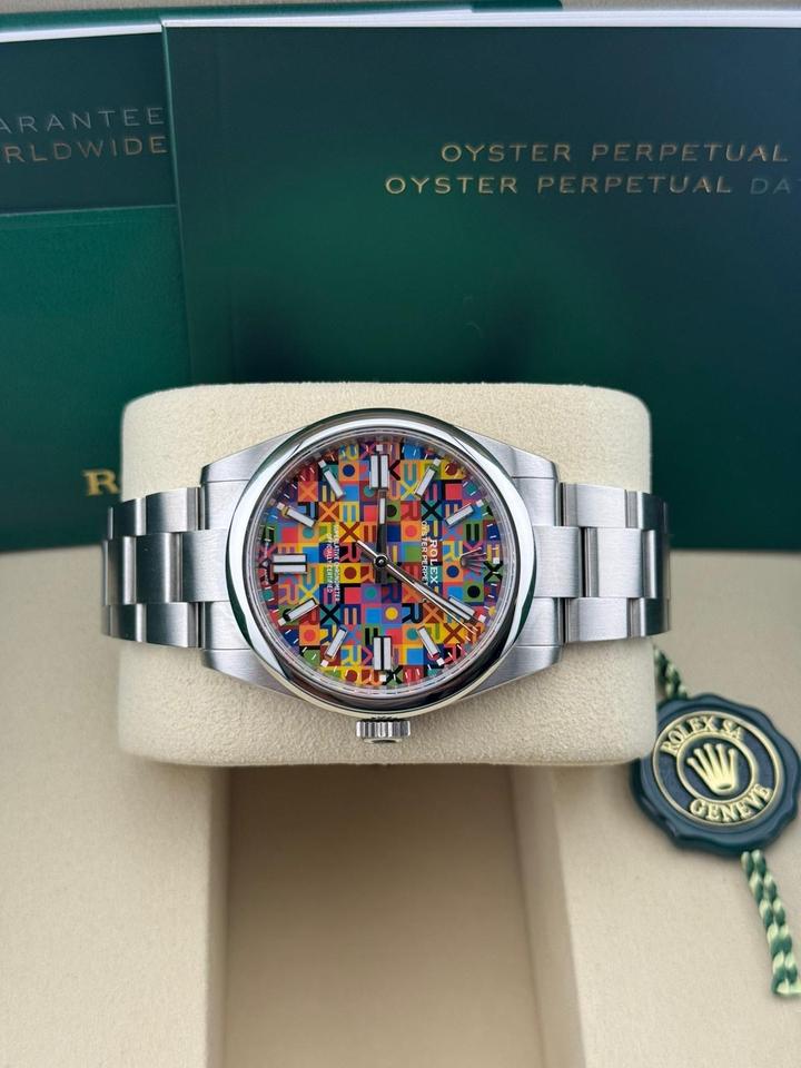 OYSTER PERPETUAL JUBILEE DIAL