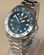 TAG Heuer Aquaracer 300M Professional 300 Gmt 43mm Blue Dial
