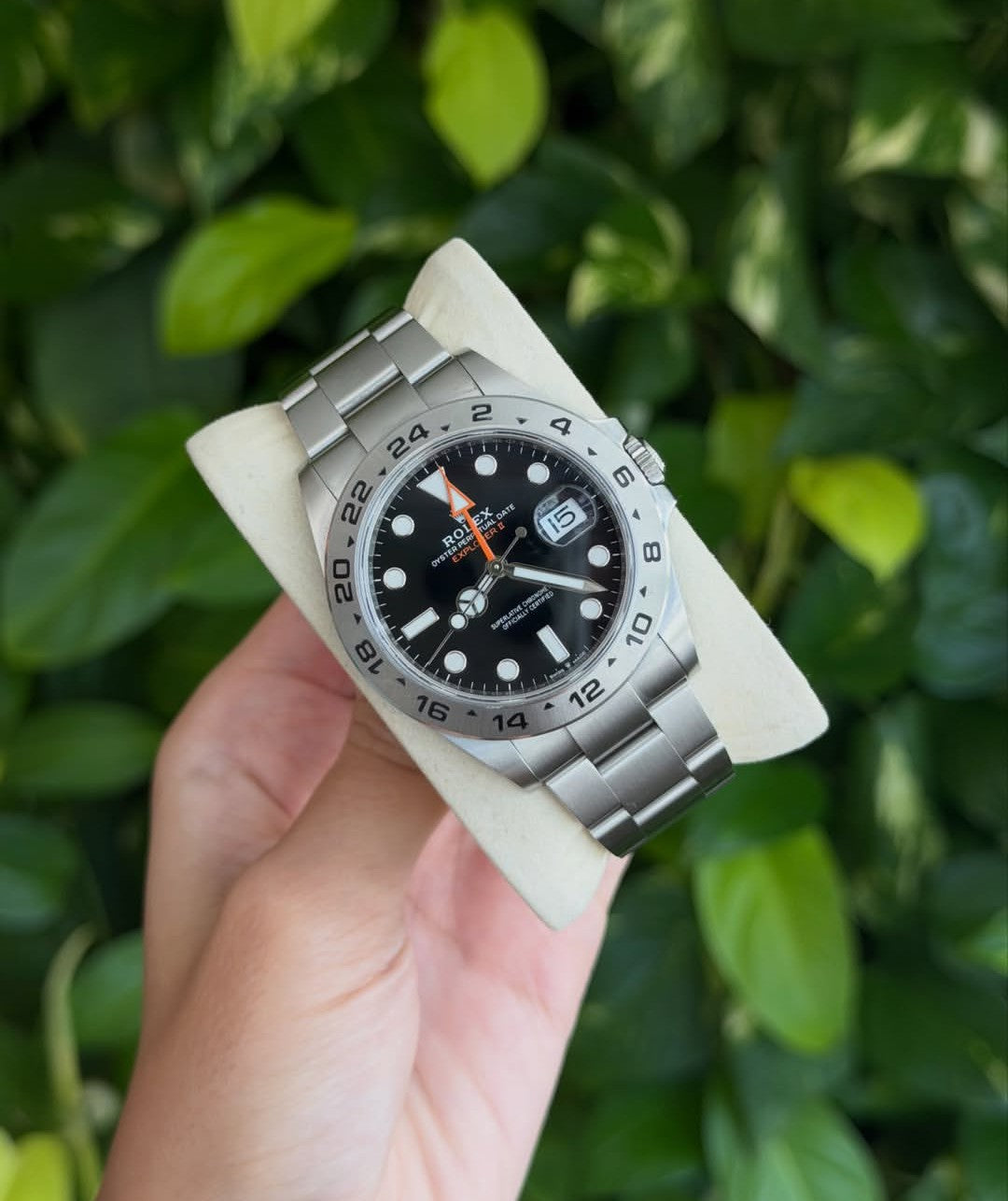 ROLEX EXPLORER II DATE BLACK