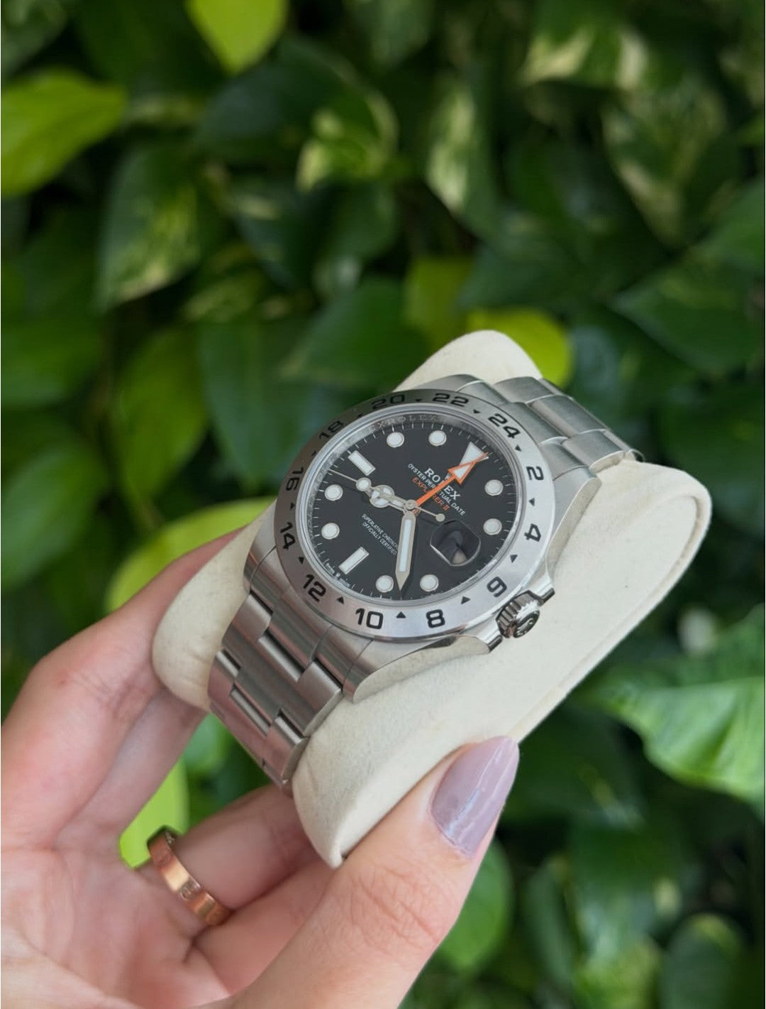 ROLEX EXPLORER II DATE BLACK
