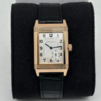 JAEGER-LeCOULTRE REVERSO DAY & NIGHT DUO FACE DUOFACE BLACK FACE GMT