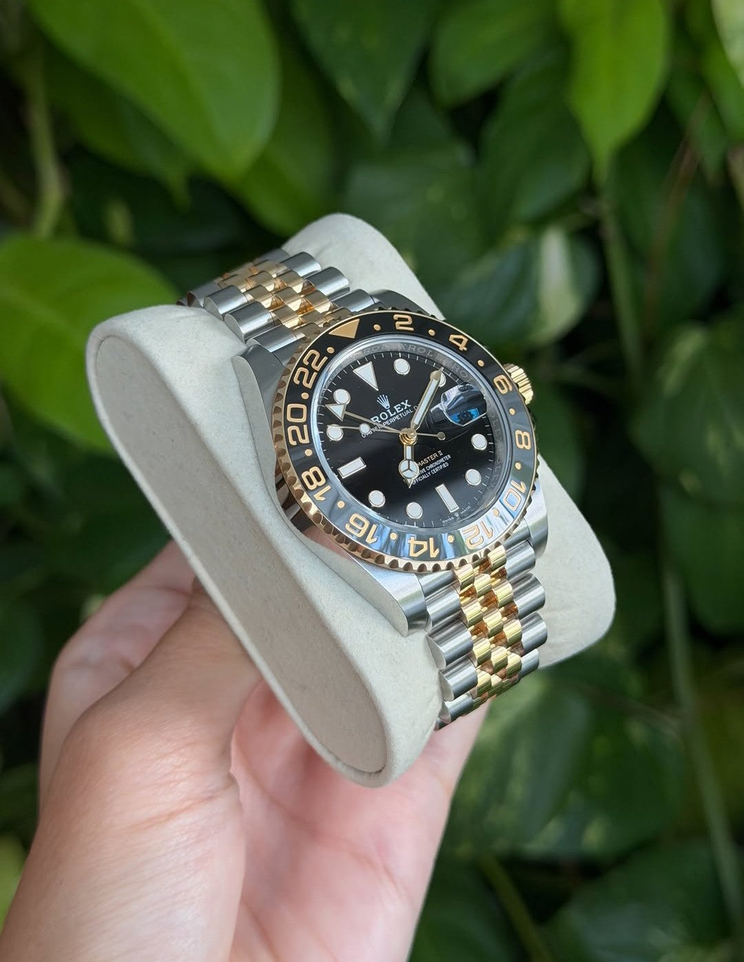 ROLEX GMT MASTER II JUBILÈE ACCIAIO E ORO