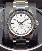 Tudor Grantour White Dial