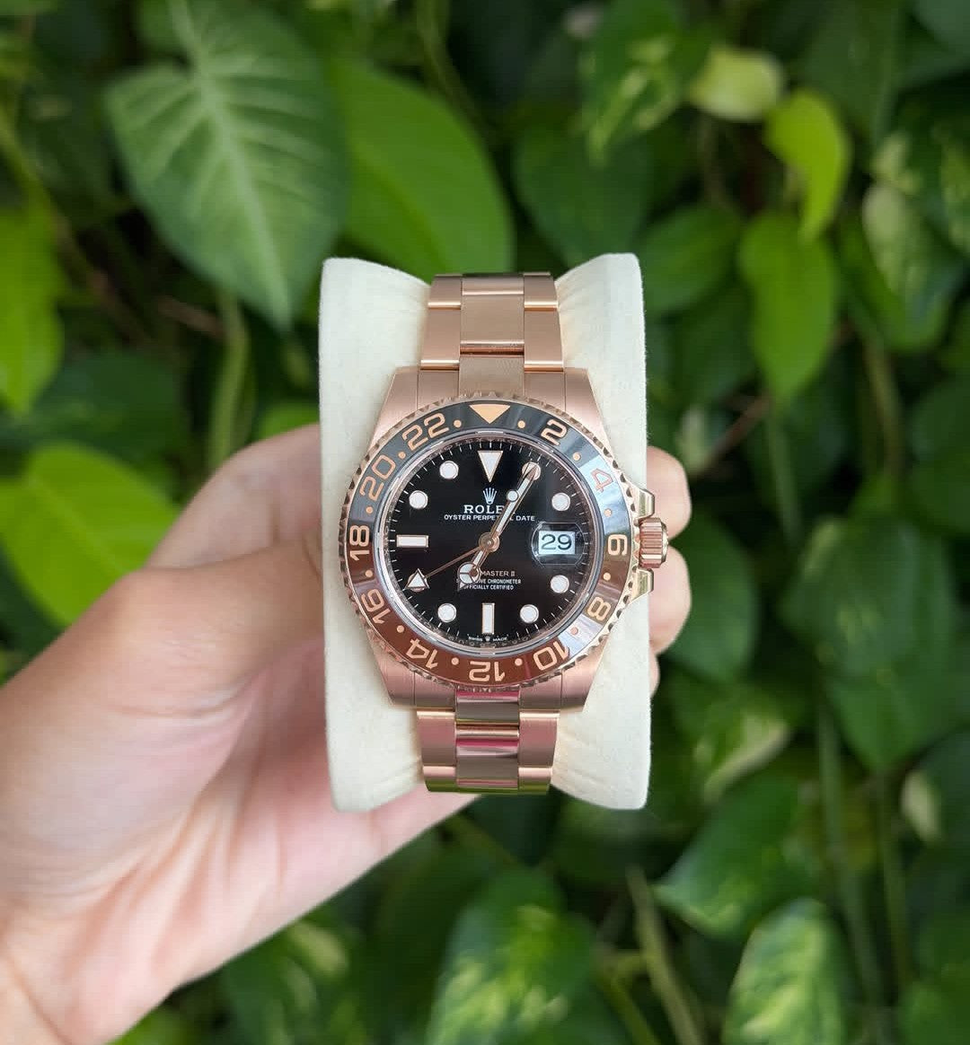 ROLEX GMT MASTER II ROOT-BEER ORO ROSA