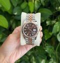 ROLEX DATEJUST JUBILEE CHOCOLATE