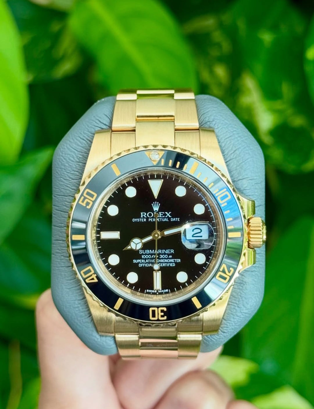 ROLEX SUBMARINER DATE ORO