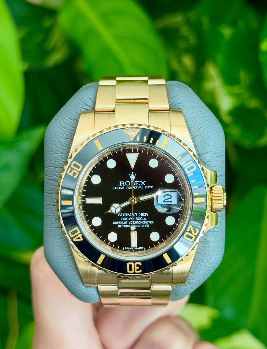 ROLEX SUBMARINER DATE ORO