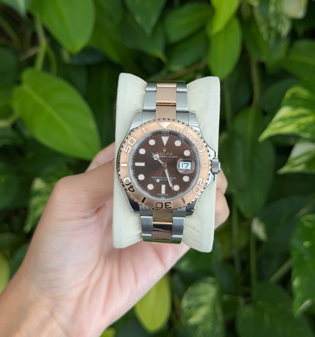 ROLEX YACHT - MASTER ACCIAO & ORO ROSA