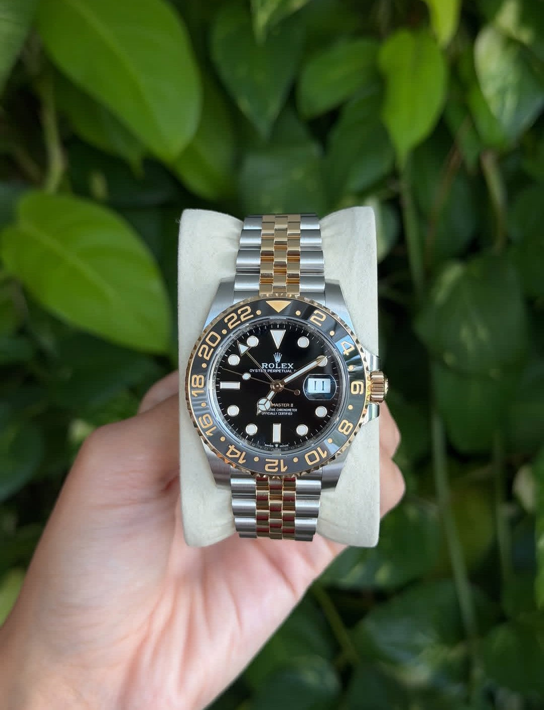 ROLEX GMT MASTER II JUBILÈE ACCIAIO E ORO