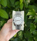 ROLEX DATEJUST JUBILEE SILVER DIAL