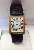 CARTIER TANK MUST SOLO  YELLOW GOLD
