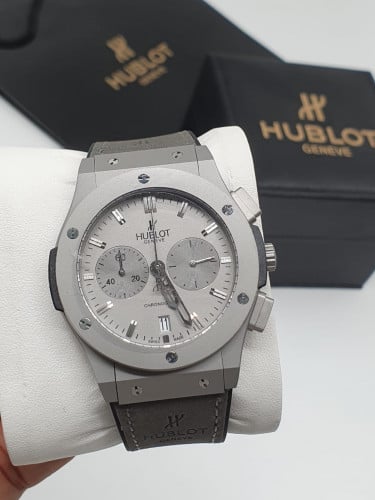 Hublot classic fusion titanium grey
