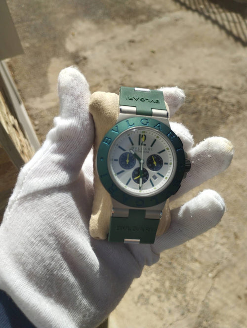 Bvlgari Aluminium Smeraldo Titanium 40mm
