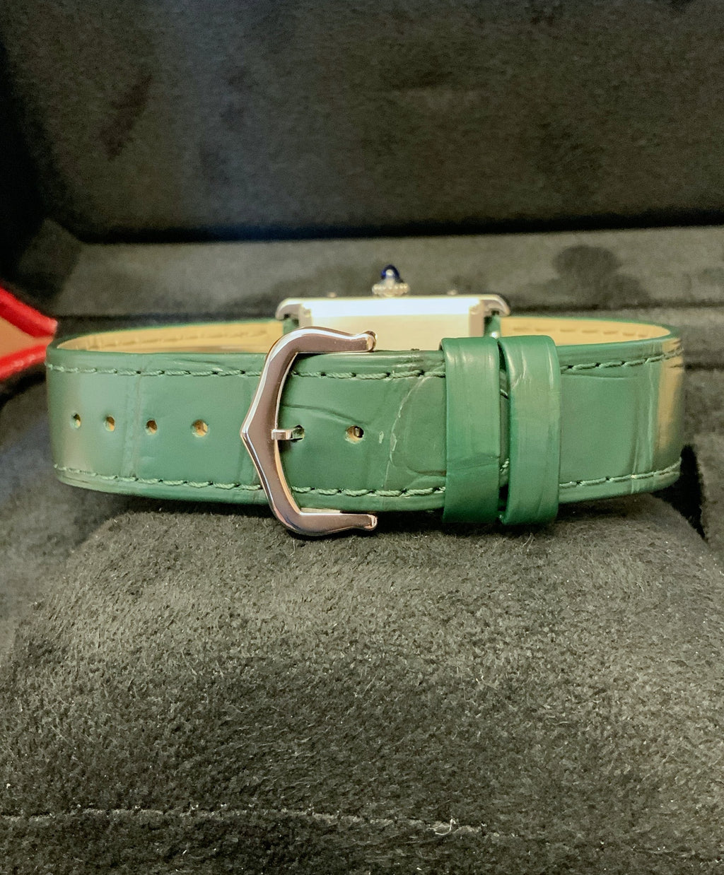 CARTIER TANK MUST ONYX GREEN