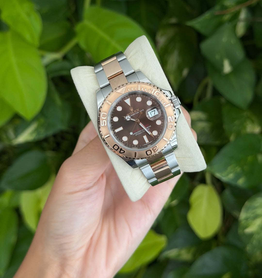 ROLEX YACHT - MASTER ACCIAO & ORO ROSA