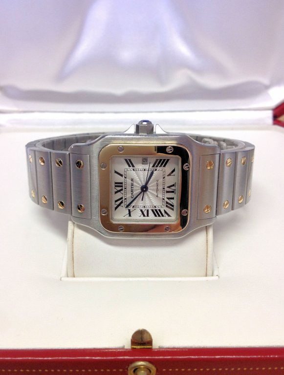 CARTIER SANTOS GALBEE BICOLOR