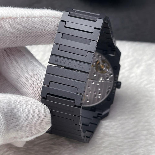 Bulgari Octagon Finissimo Total Black