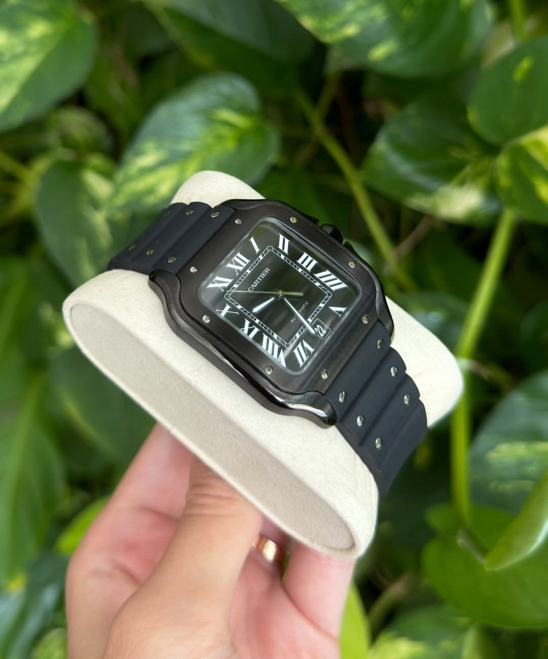 CARTIER SANTOS BLACK