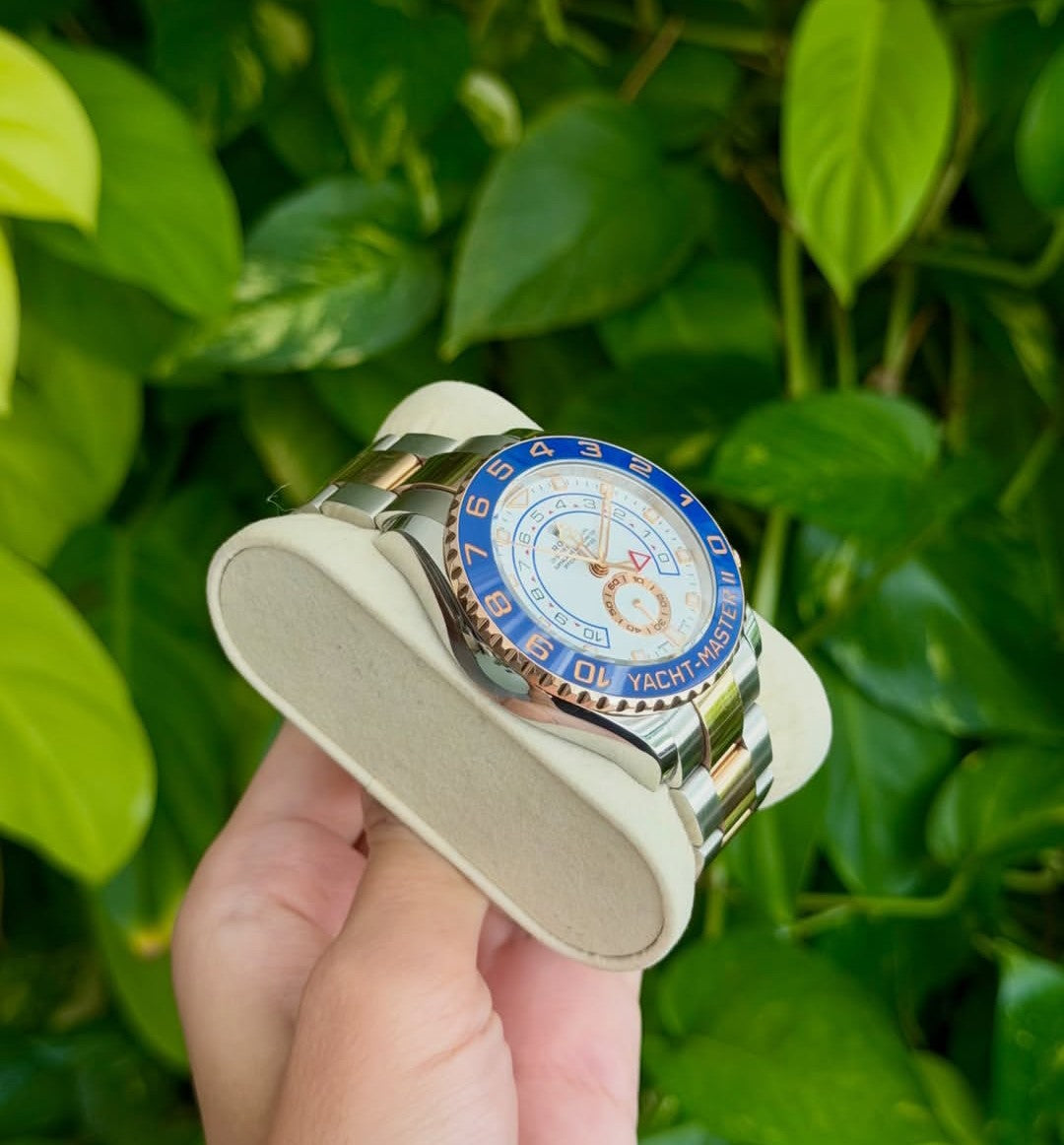 ROLEX YACHT-MASTER II ORO & BLU