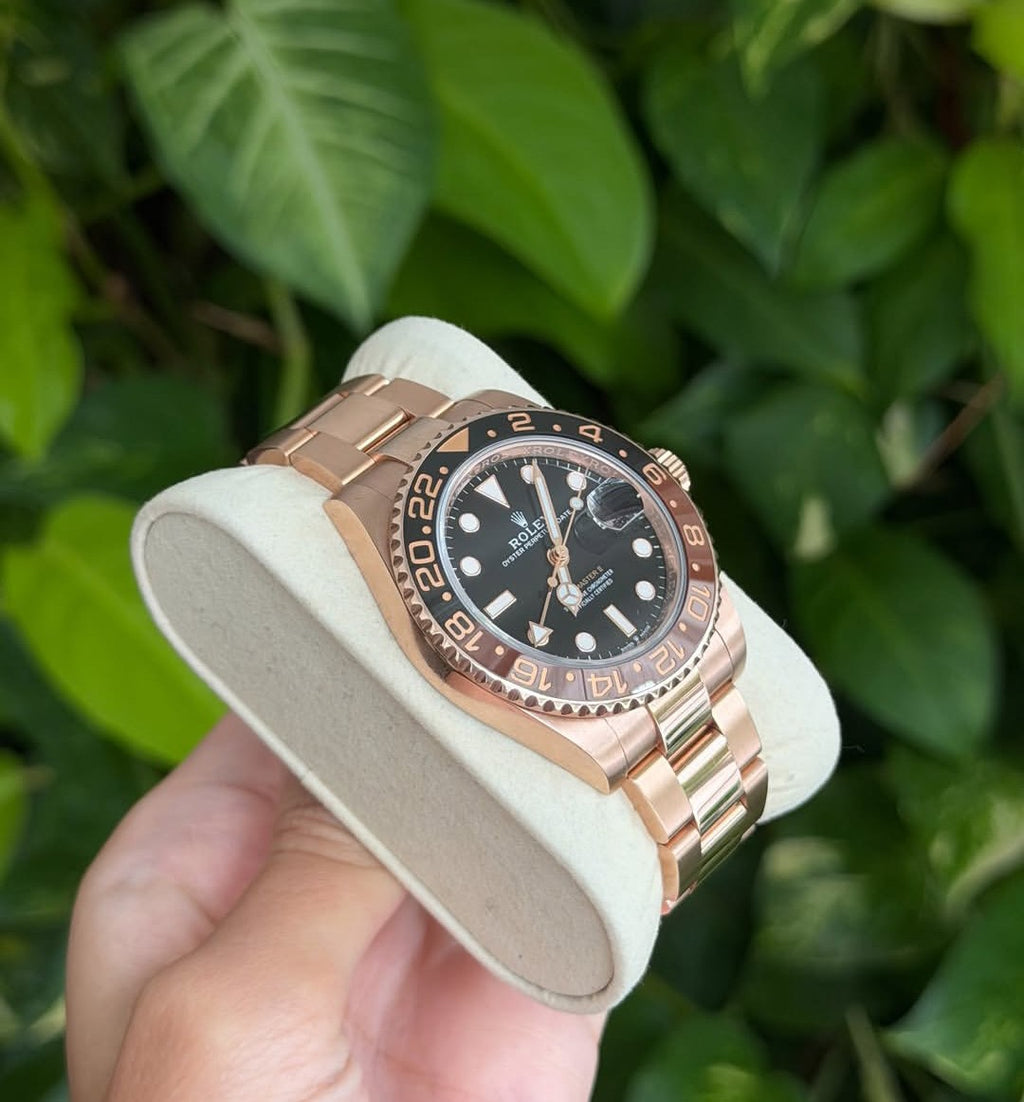 ROLEX GMT MASTER II ROOT-BEER ORO ROSA