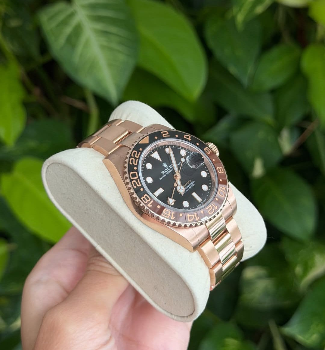 ROLEX GMT MASTER II ROOT-BEER ORO ROSA