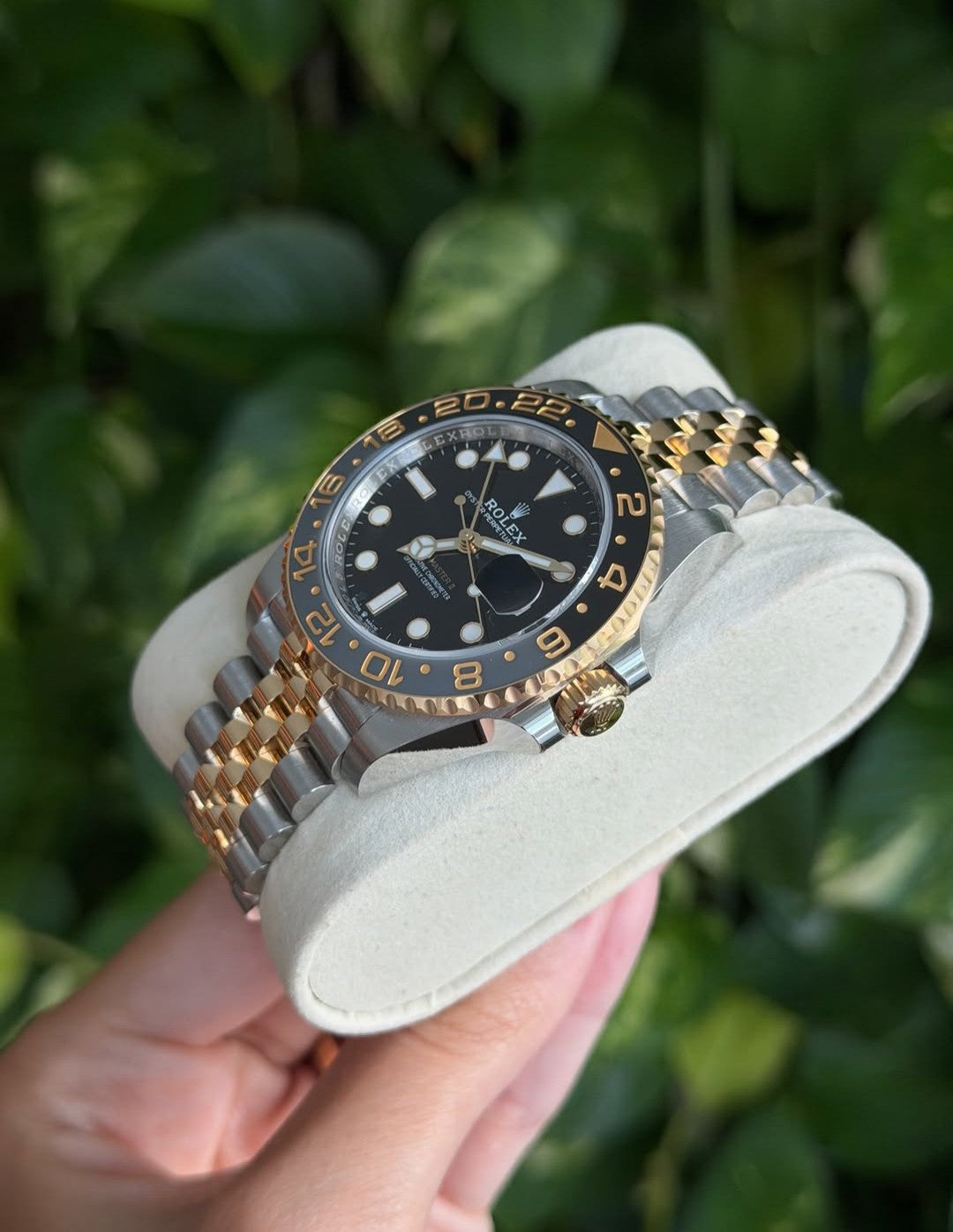 ROLEX GMT MASTER II JUBILÈE ACCIAIO E ORO