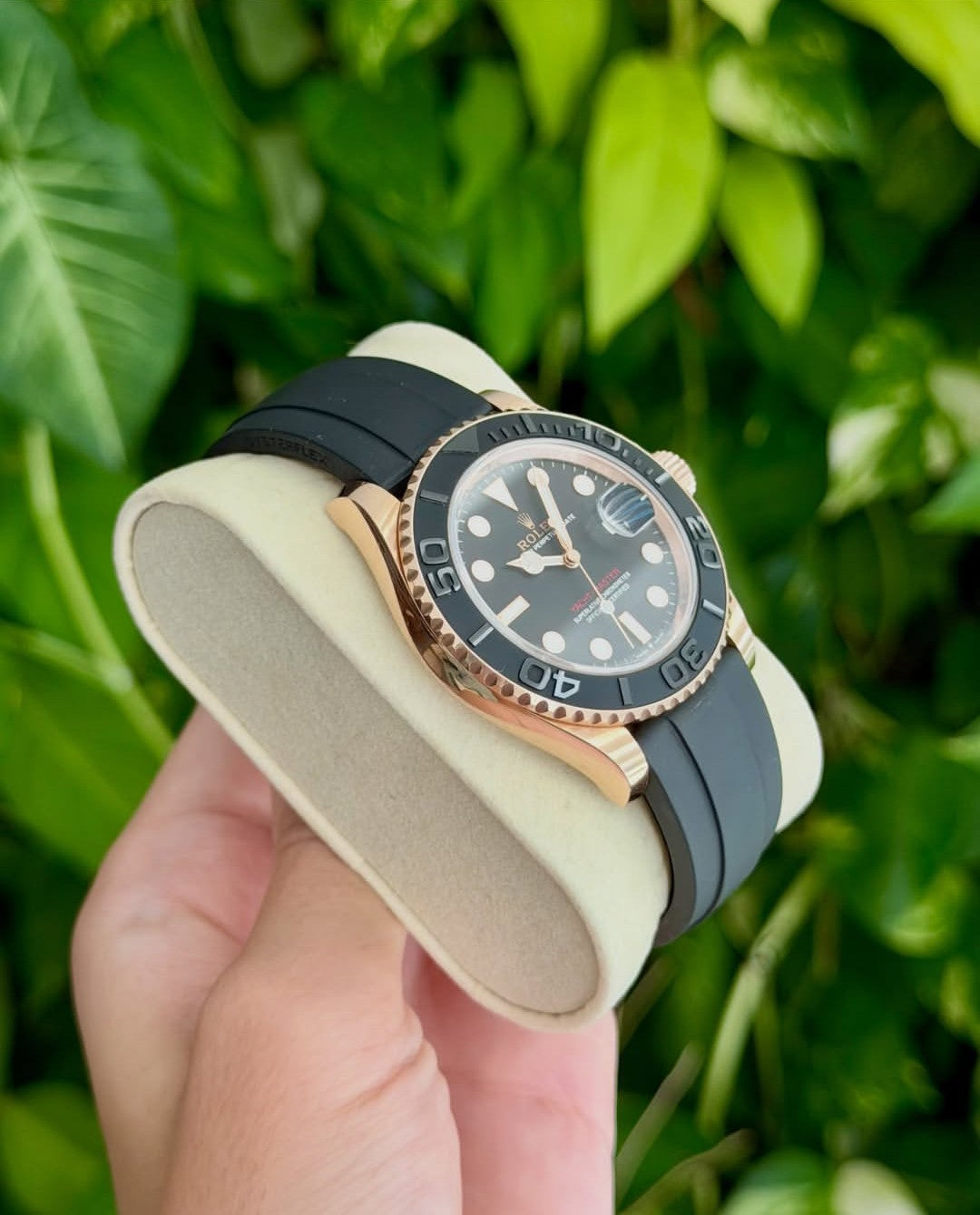 ROLEX YACHT-MASTER OYSTERFLEX ORO ROSA
