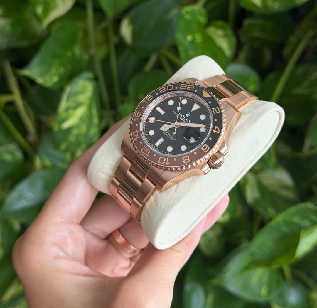 ROLEX GMT MASTER II ROOT-BEER ORO ROSA