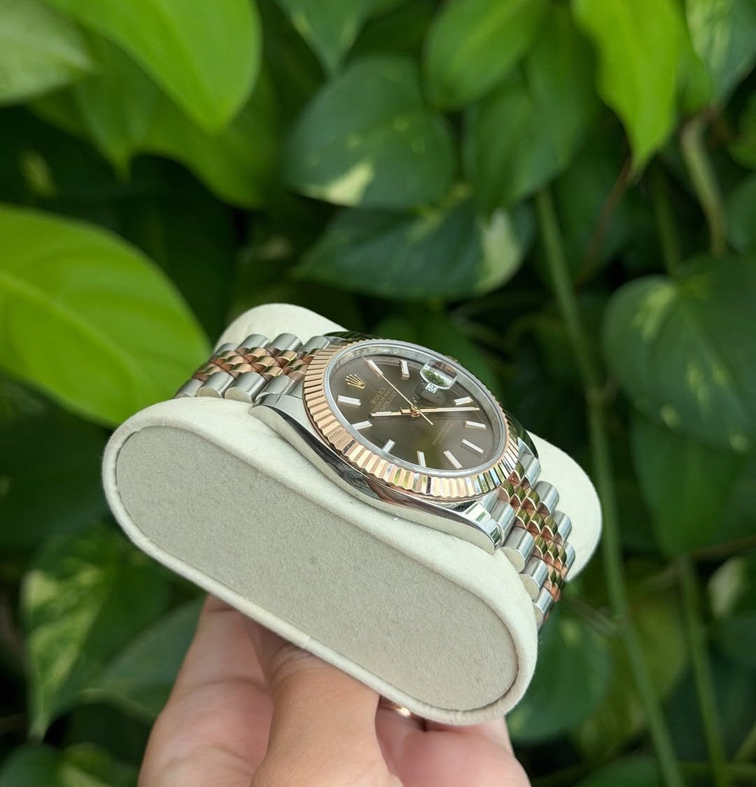 ROLEX DATEJUST JUBILEE CHOCOLATE