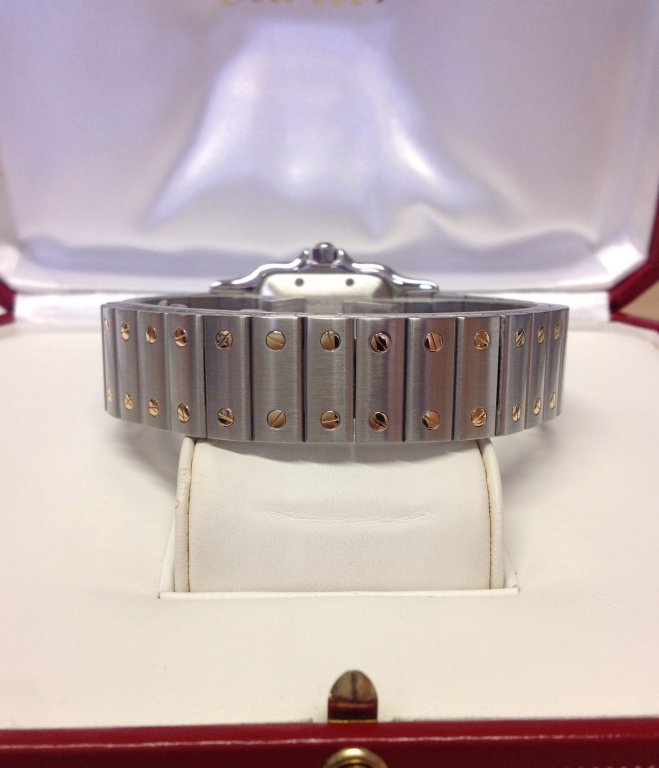 CARTIER SANTOS GALBEE BICOLOR