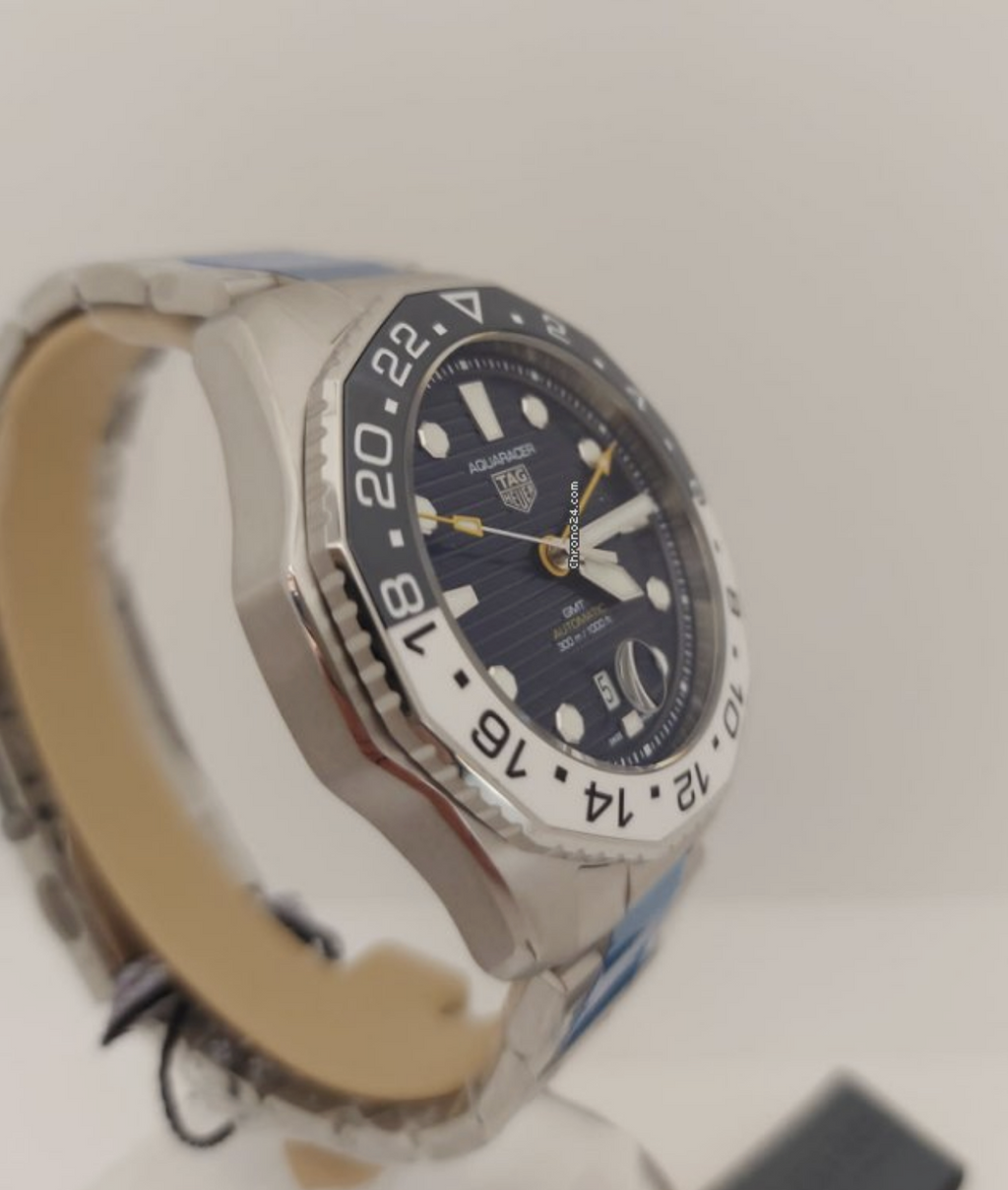 TAG Heuer Aquaracer 300M Professional 300 Gmt 43mm Blue Dial