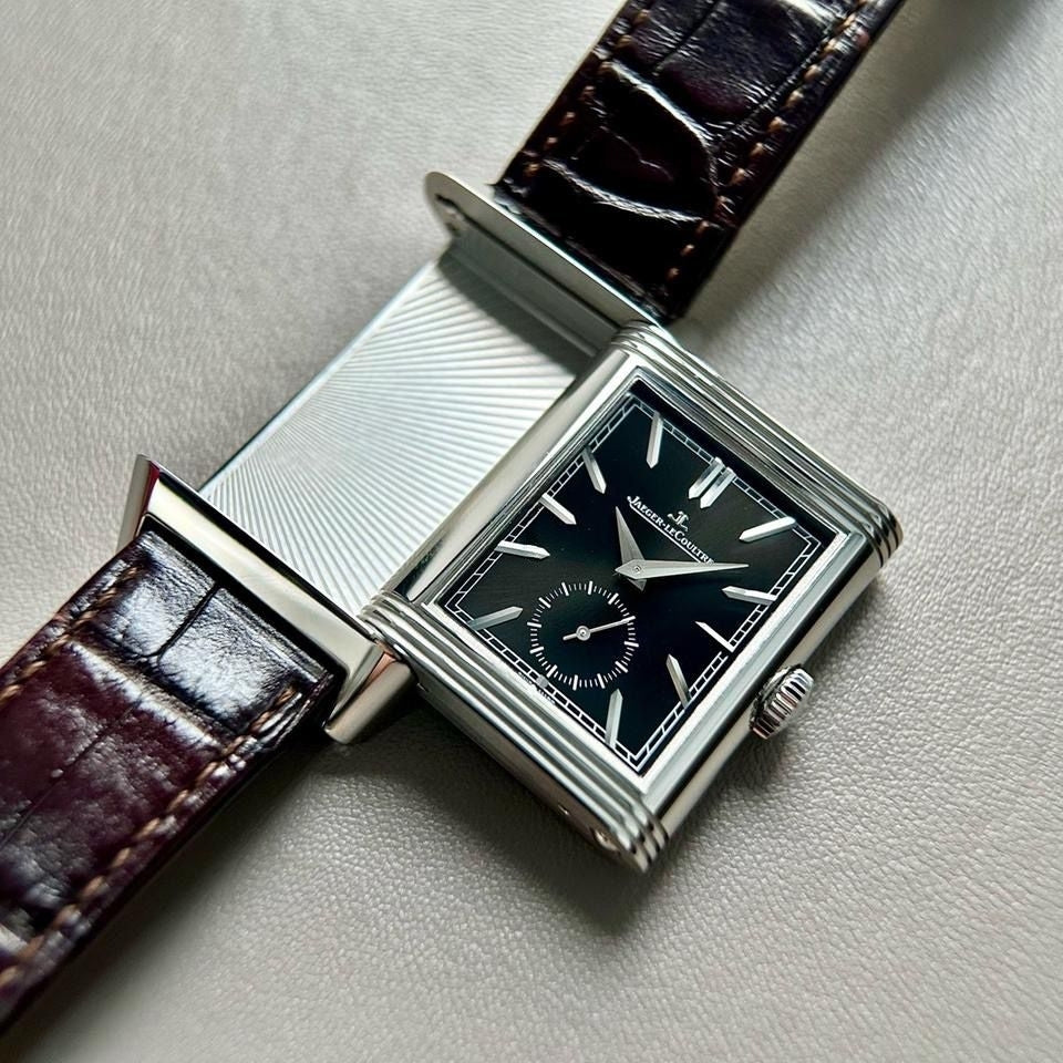 Jaeger Le Coultre Reverso Tribute Monoface Black
