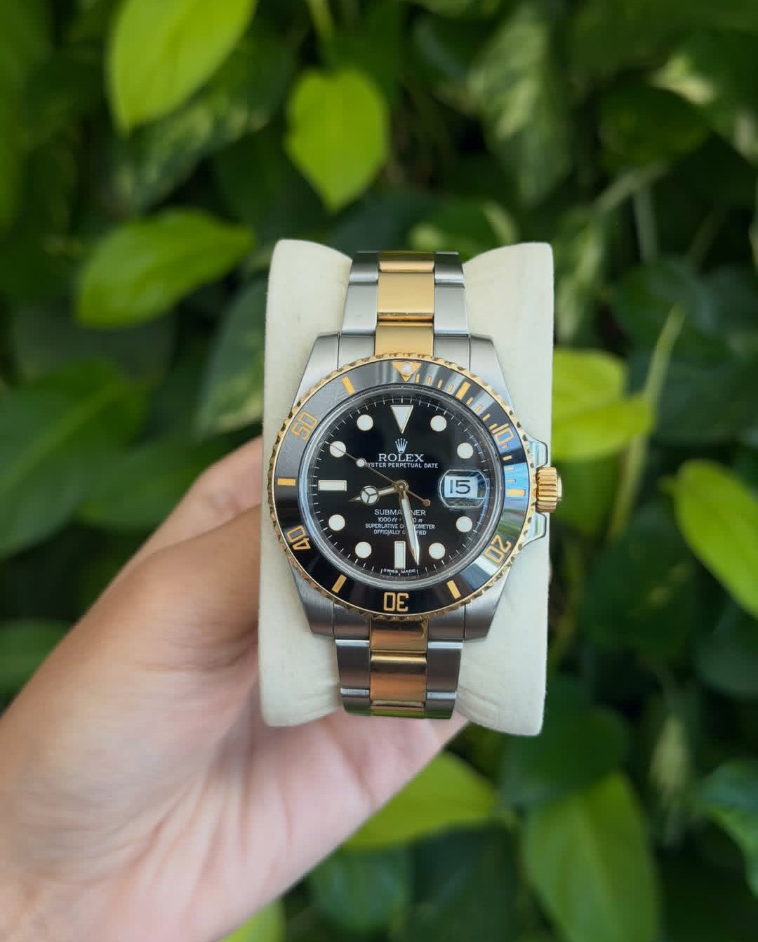 ROLEX SUBMARINER NERO & ORO
