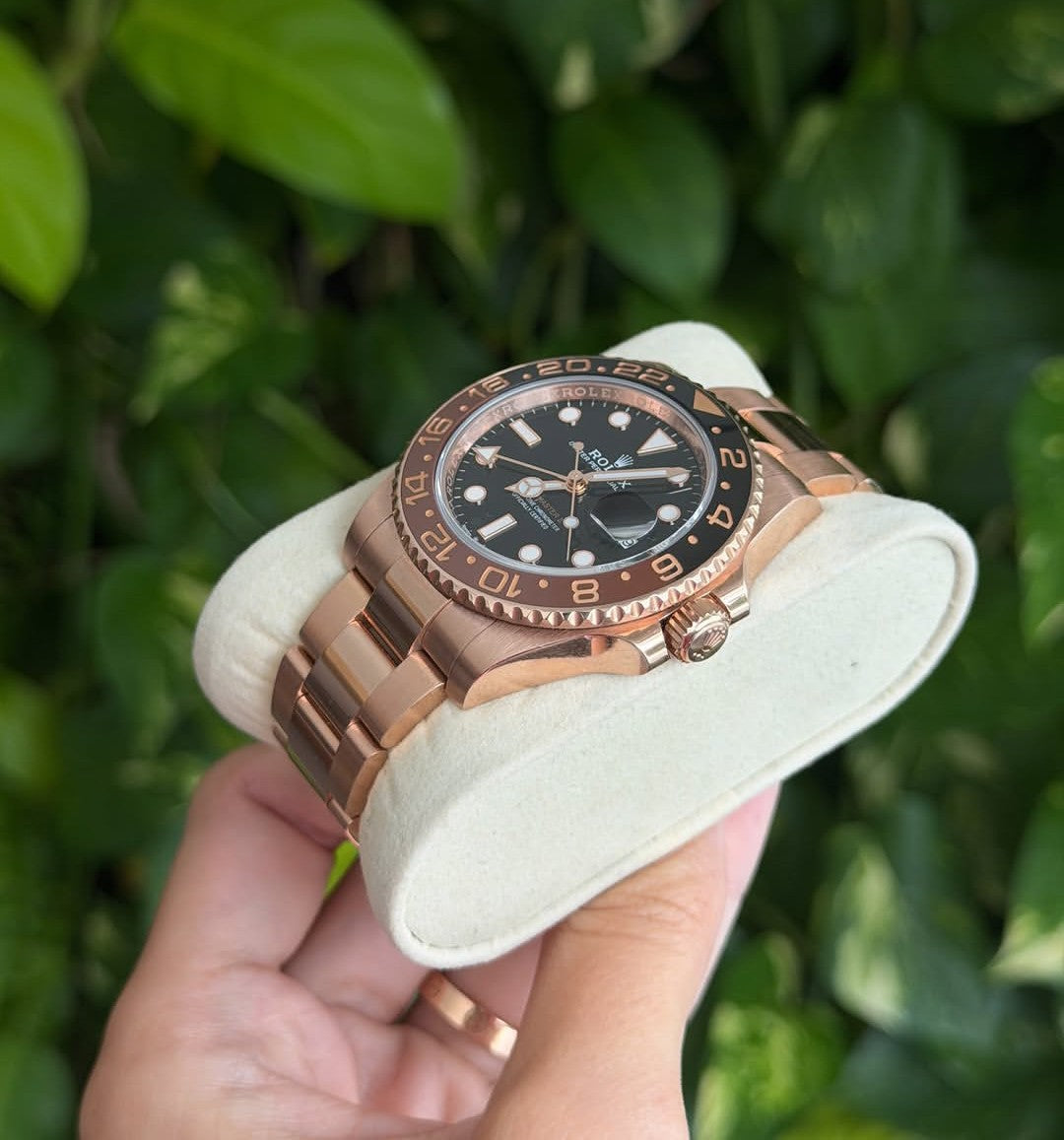 ROLEX GMT MASTER II ROOT-BEER ORO ROSA