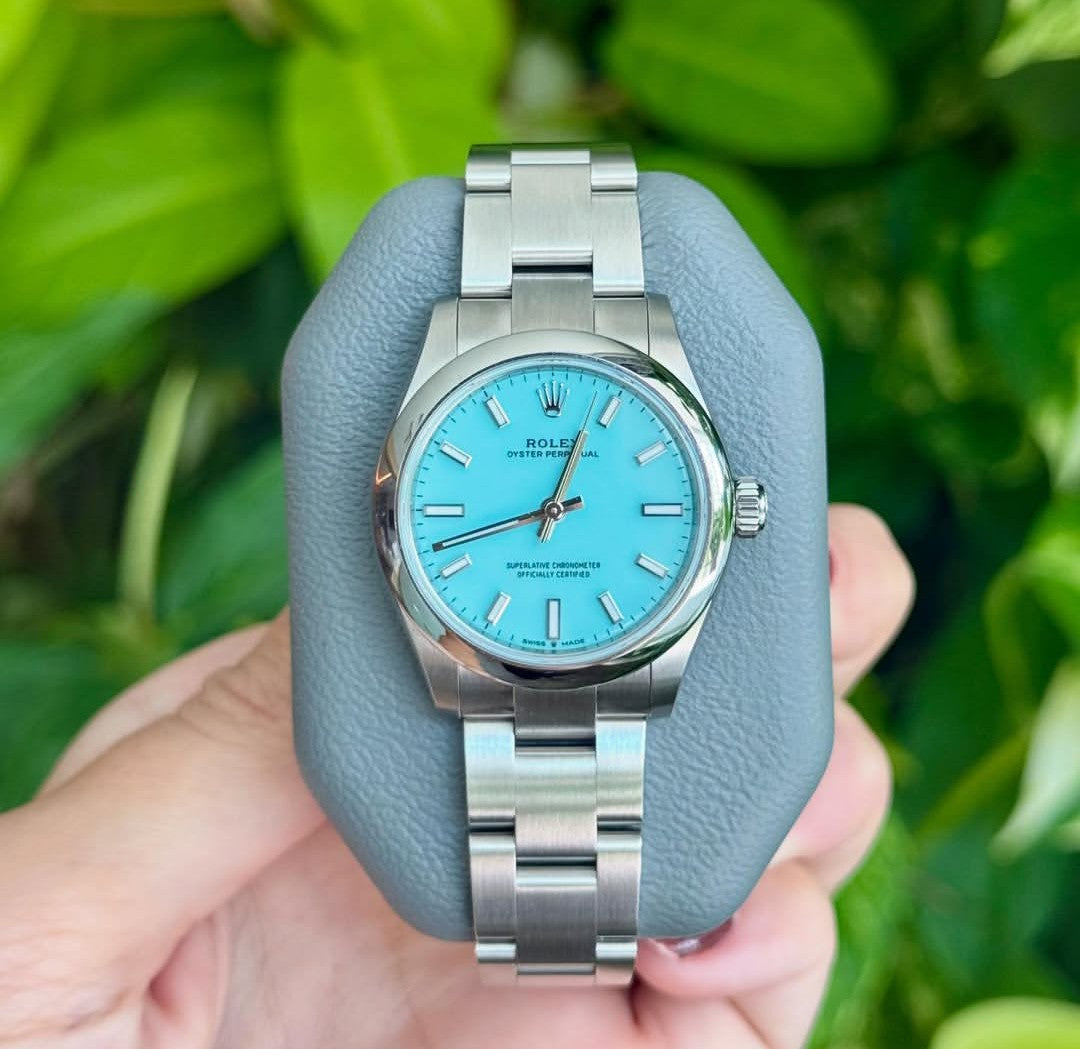 ROLEX OYSTER PERPETUAL AZZURRO