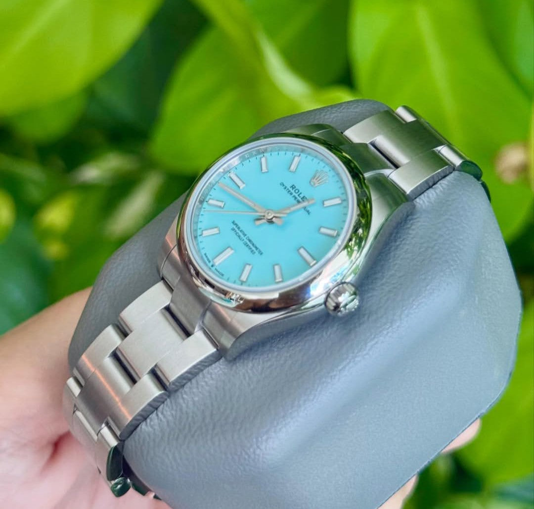 ROLEX OYSTER PERPETUAL AZZURRO