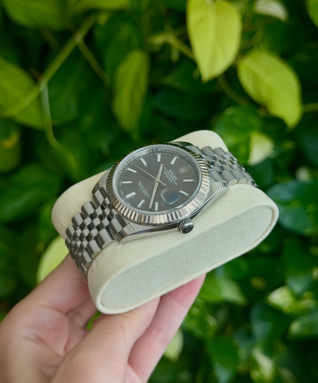 ROLEX DATEJUST JUBILEE GRIGIO RODIO