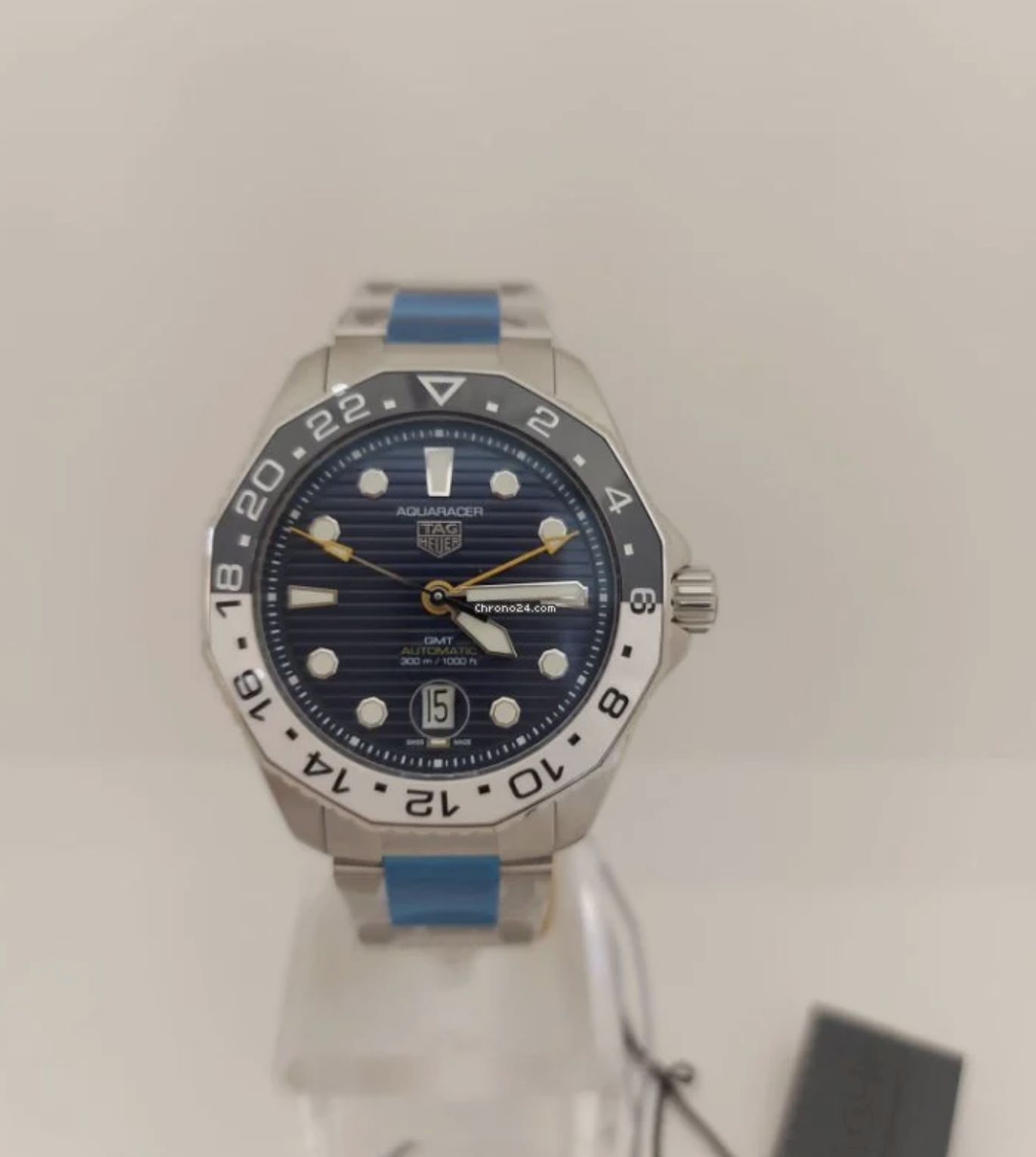 TAG Heuer Aquaracer 300M Professional 300 Gmt 43mm Blue Dial